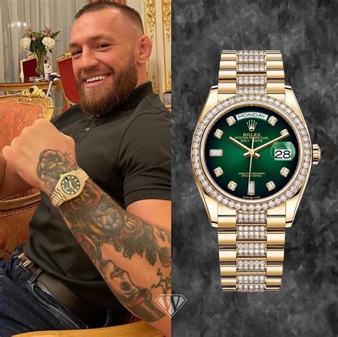 conor mcgregor new rolex price|Conor McGregor casino watch.